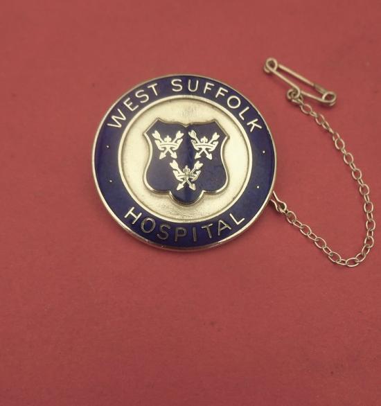 West Suffolk Hospital,Silver nurses badge
