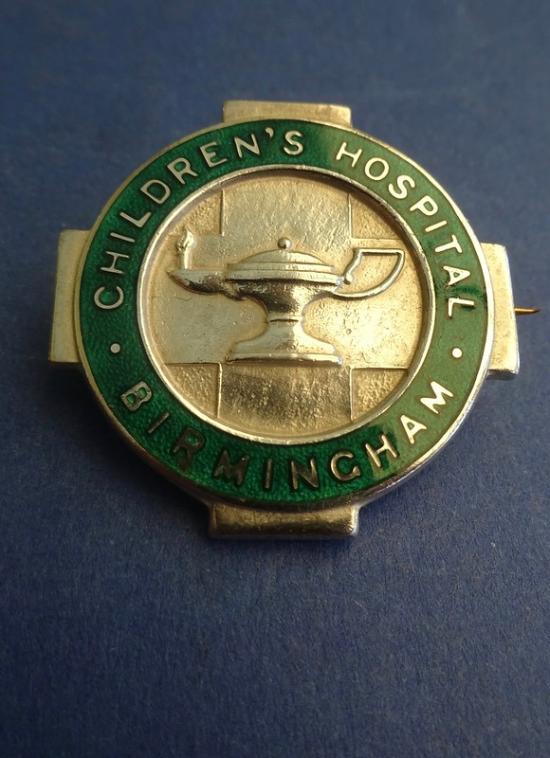 Children's Hospital Birmingham , silver Nurses Badge