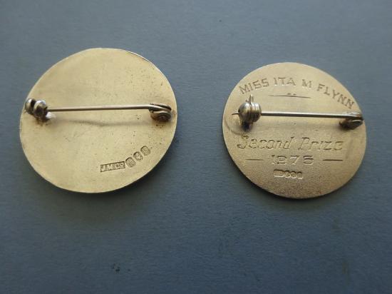 Coombe Hospital Dublin,silver Midwifery & Prize badges