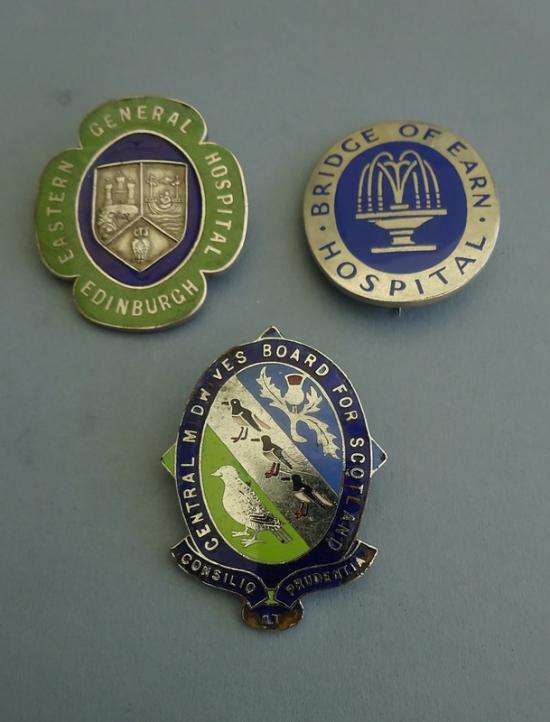 Edinburgh Western General Hospital/Bridge of Earn Nursing badge set