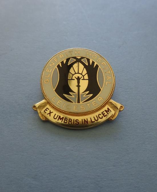 Glenfrith Hospital Leicester,Silver Mental Nurses Badge