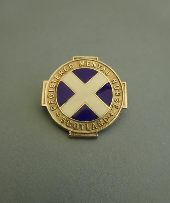 Registered Mental Nurse Scotland,silver Nurses Badge