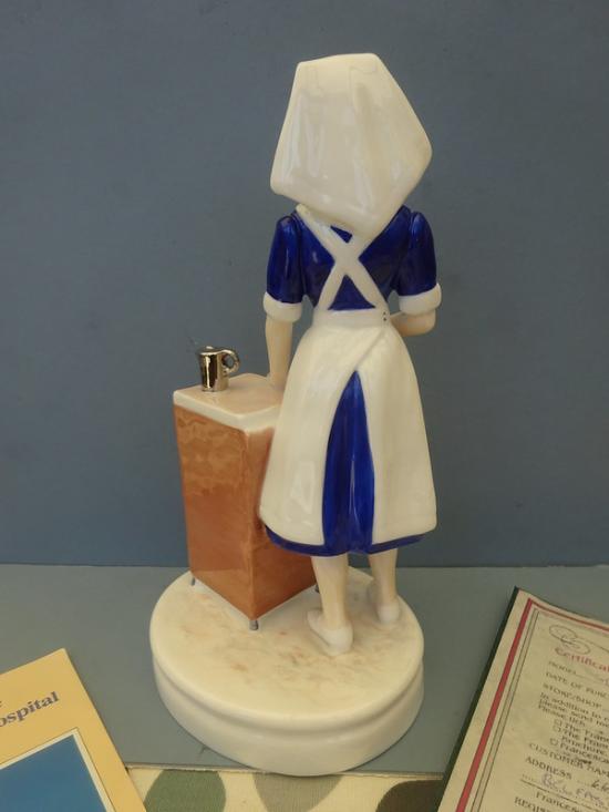 Royal Victoria Hospital Belfast, Porcelaine Figurine Staff Nurse