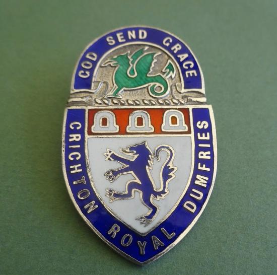 Crichton Royal Dumfries,Silver RMN badge