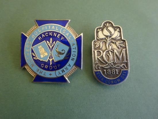 The Mothers Hospital(Salvation Army)Hackney ,silver midwifery badges