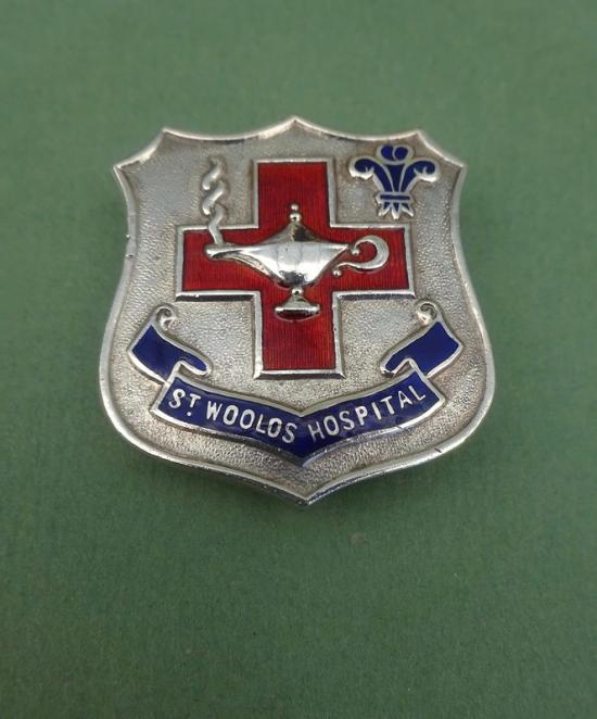 St Woolos Hospital Newport,silver Nurses Badge
