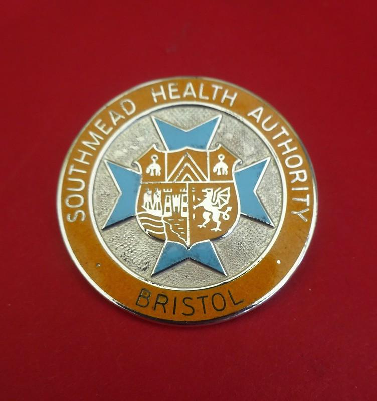 Southmead Health Authority Bristol,Silver nurses badge