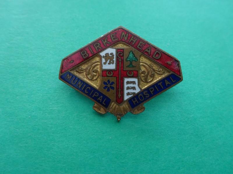 Birkenhead Municipal Hospital,Nurses Badge