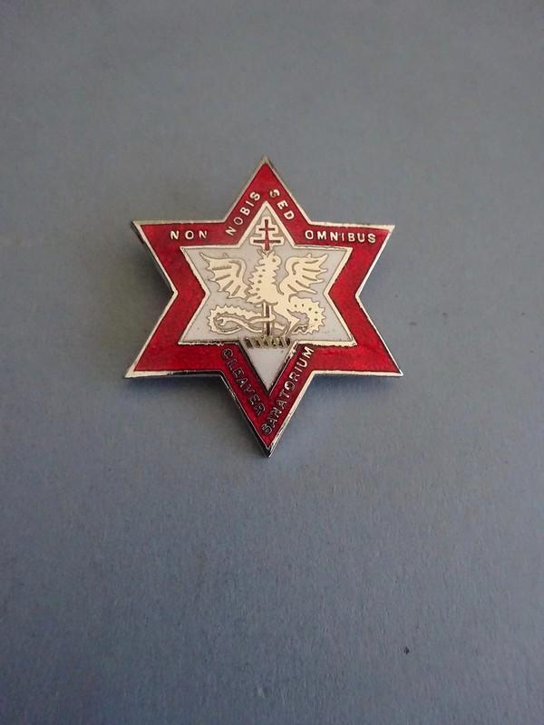 Cleaver Sanatorium Heswell,nurses badge