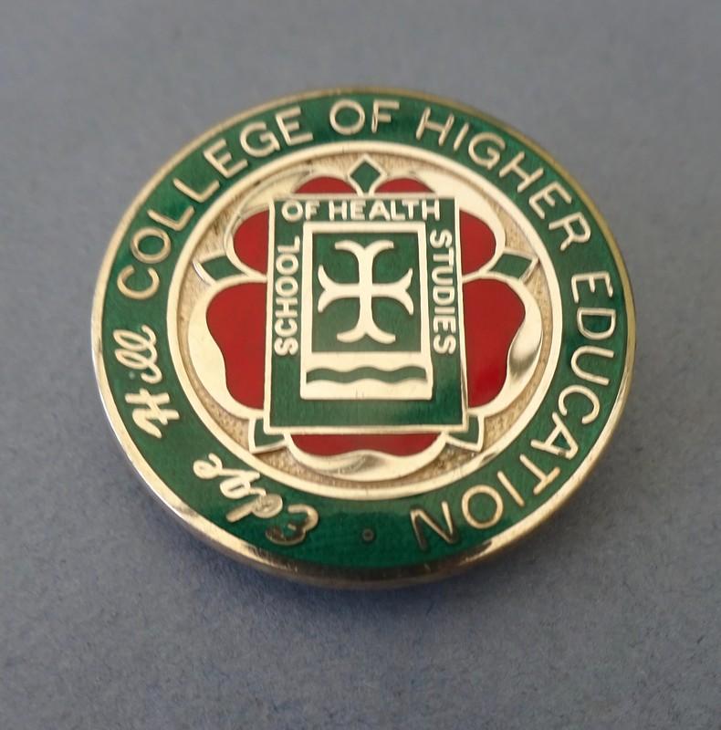 Edge Hill College of Higher Education,School of Health Studies,silver nurses badge
