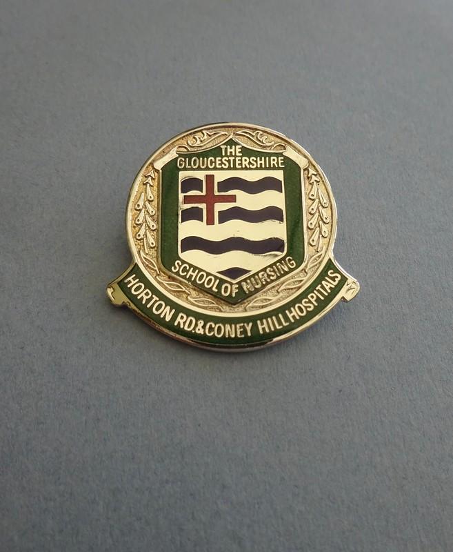 Gloucestershire School of Nursing,Horton Rd & Coney Hill Hospitals.Enrolled Nurse badge