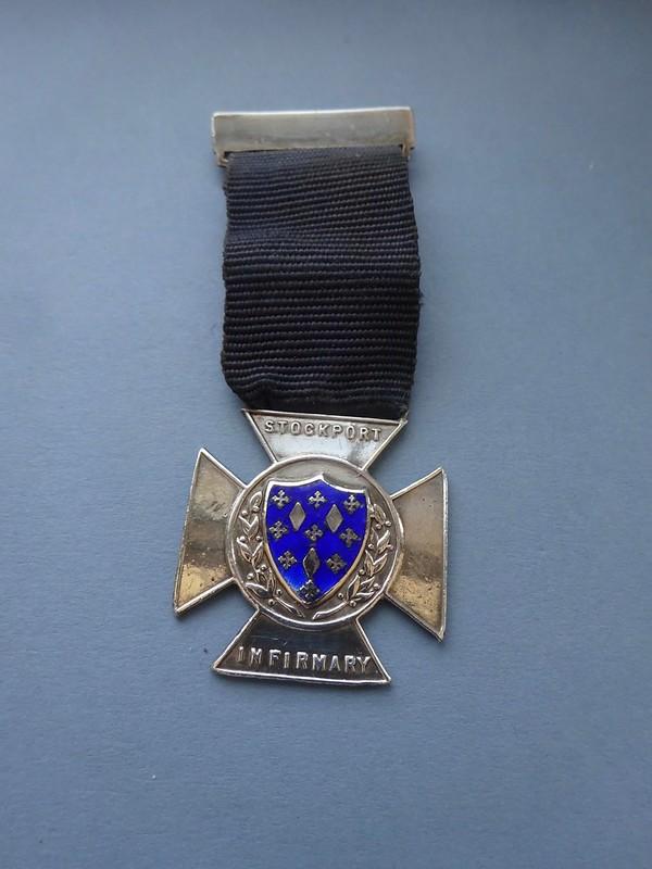 Stockport Infirmary, silver nurses badge