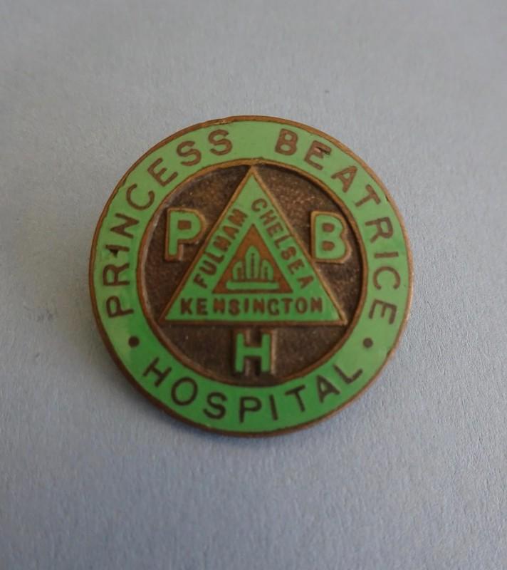 Princess Beatrice Hospital, nurses badge
