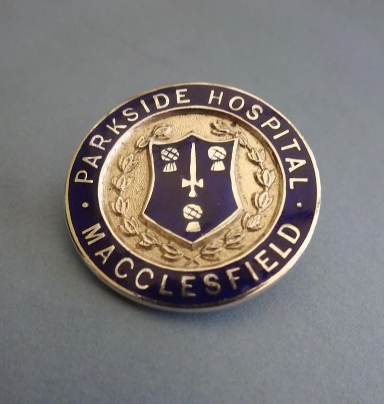 Parkside Hospital Macclesfield,Silver RMN badge