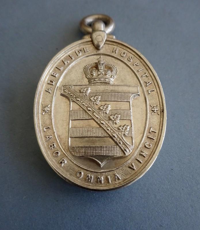 Adelaide Hospital Dublin,Silver Nurses Prize Hudson Medal 1886