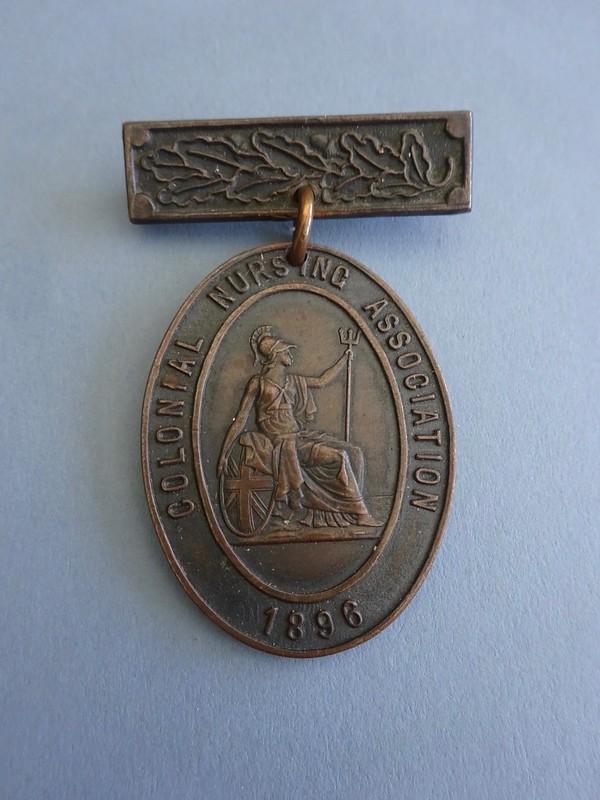 Colonial Nursing Association, bronze Nurses Badge, pre 1919
