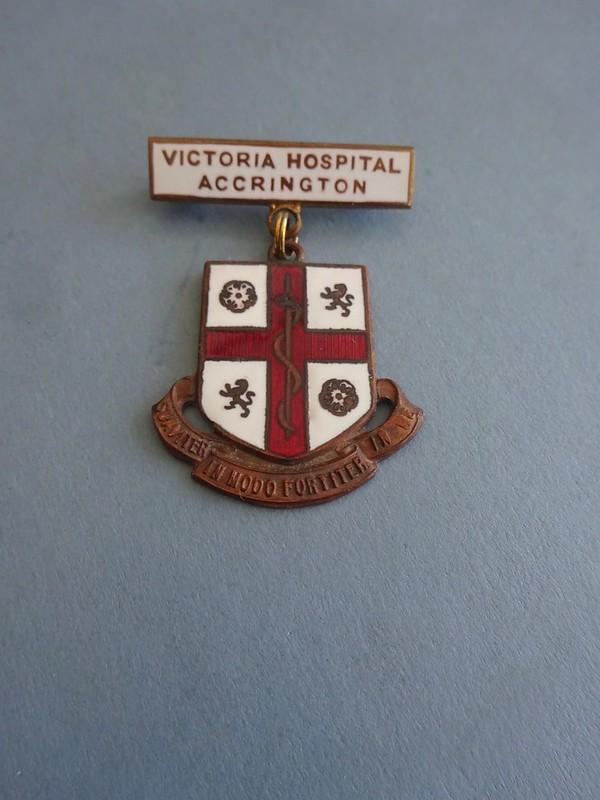 Victoria Hospital Accrington,Nurses Pendant badge