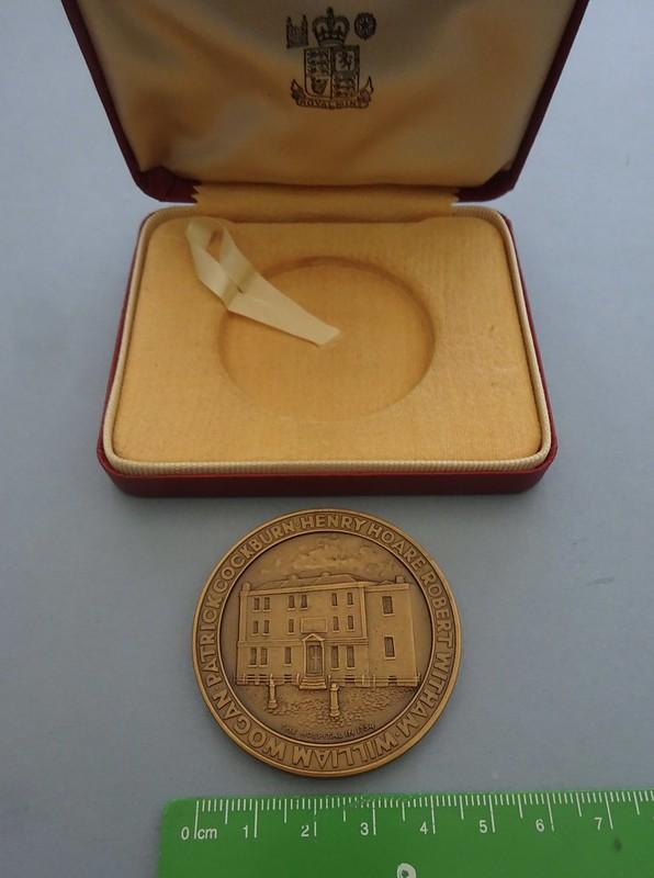 Westminster Hospital,150th Anniversary cased medal