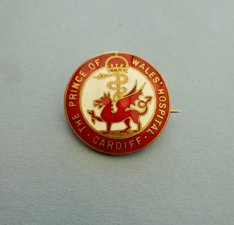 The Prince of Wales' Hospital Cardiff.Nurses badge