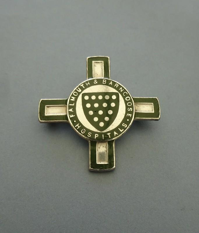 Falmouth & Barncoose Hospitals,Silver Nurses Badge