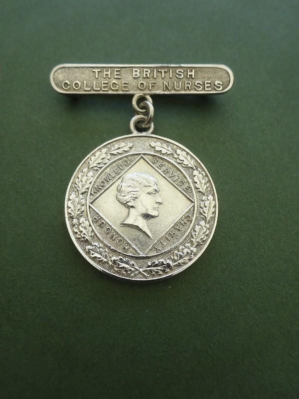 The British College of Nursing,Silver Members Badge