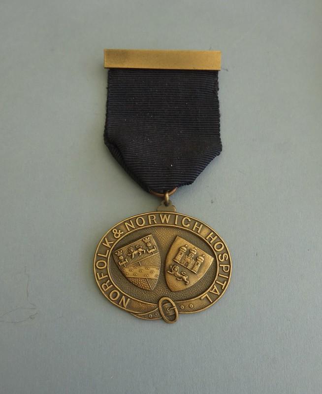 Norfolk & Norwich Hospital,Nurses Prize Medal