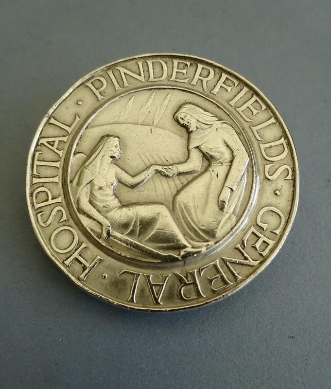 Pinderfields General Hospital,Silver Nurses badge