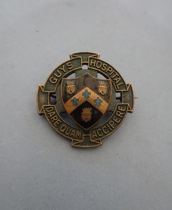 Guys Hospital London,Nurses badge post 1967