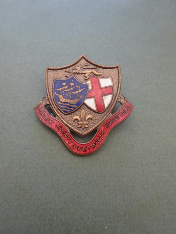 Dorset County & Weymouth Hospitals,nurses badge