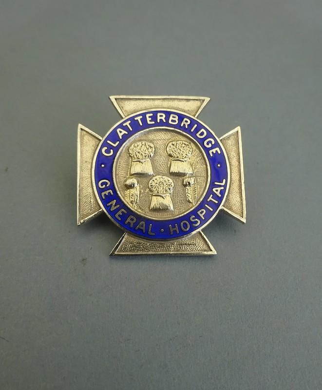 Clatterbridge General Hospital,Silver Nurses badge