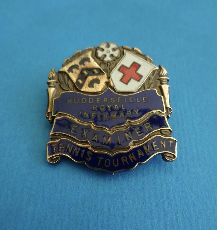 Huddersfield Royal Infirmary,Tennis Tournament Examiner badge