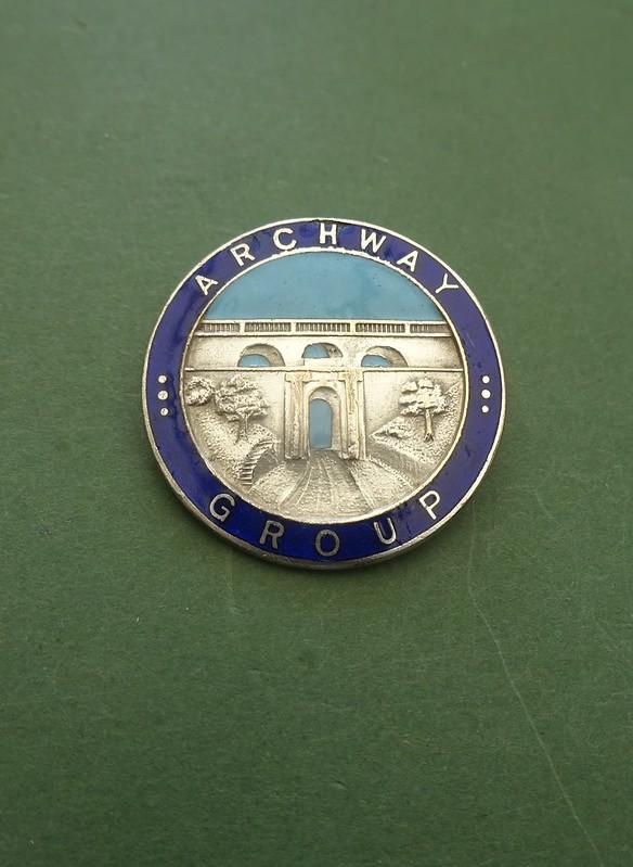 Archway Group London,Base metal Nurses Badge