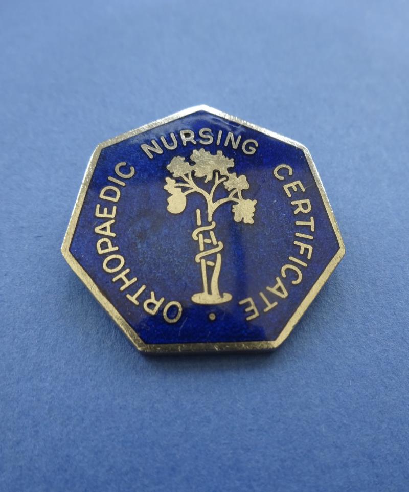 Orthopaedic Nursing Certificate,SRN Badge