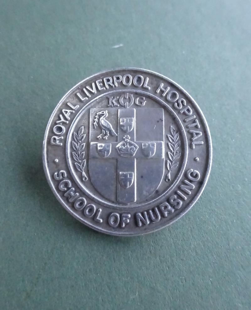 Royal Liverpool Hospital School of Nursing,silver Nurses Badge