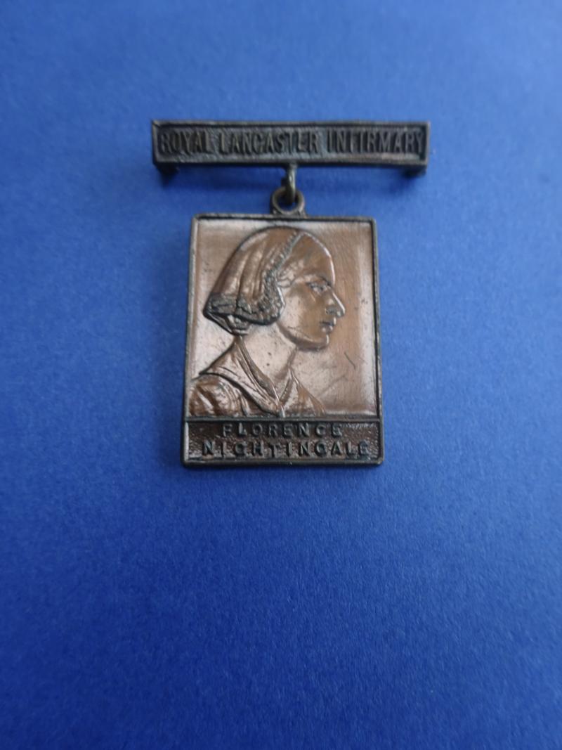 Royal Lancaster Infirmary,Gibson Medal For Merit,Nurses prize medal