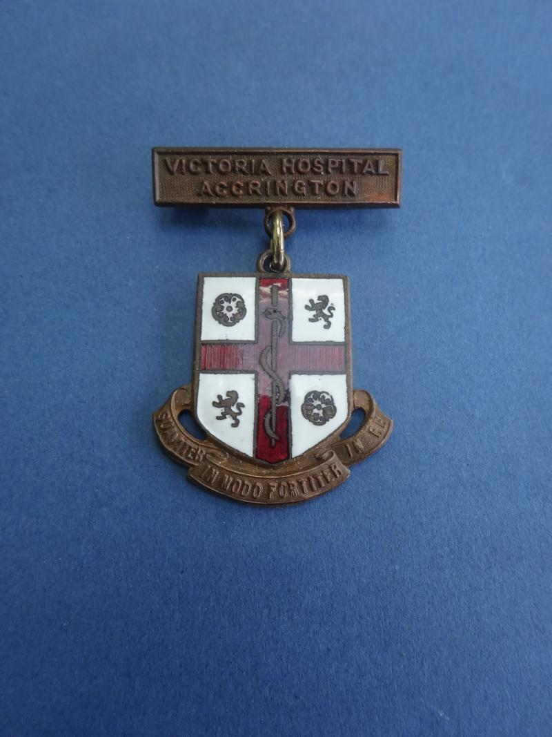 Victoria Hospital Accrington,Nurses Pendant badge