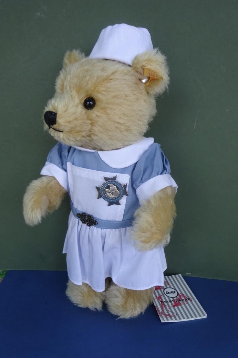 Steiff Teddy Bear Nurse,NHS -