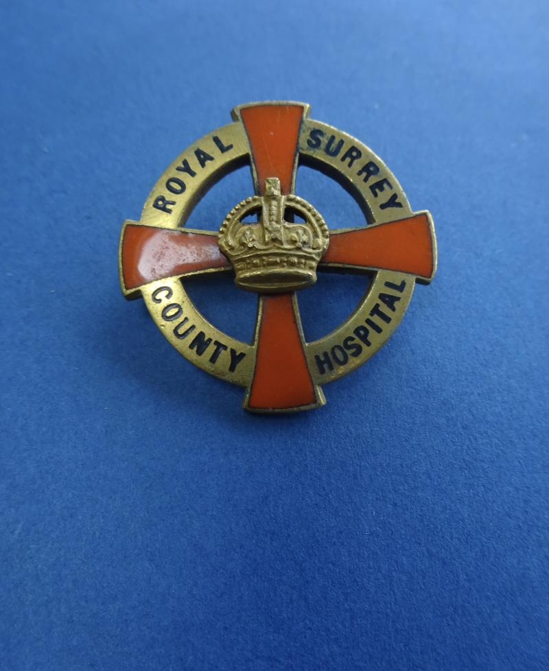 Royal Surrey County Hospital Guildford,Nurses Badge