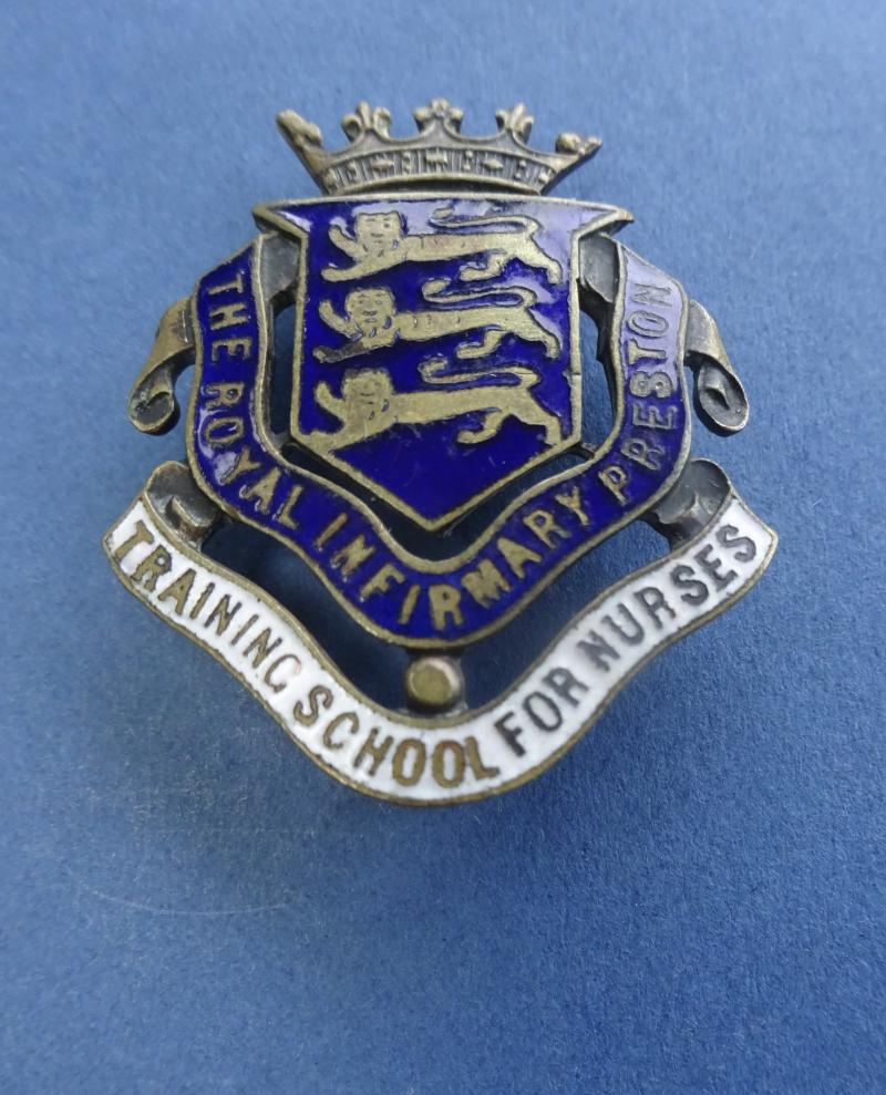 The Royal Infirmary Preston Training school for Nurses,Nurses badge