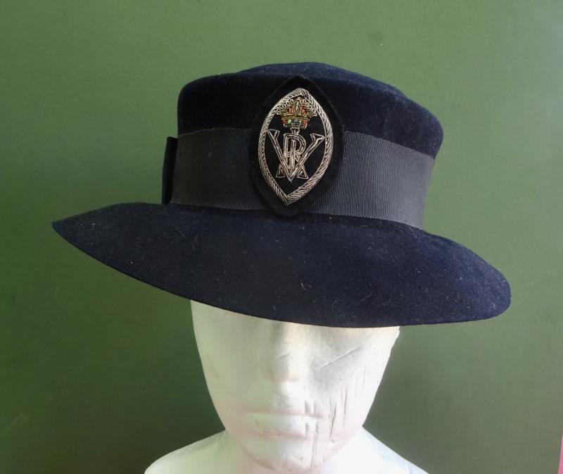 Queens Institute of District Nursing,Felt Fedora style uniform hat