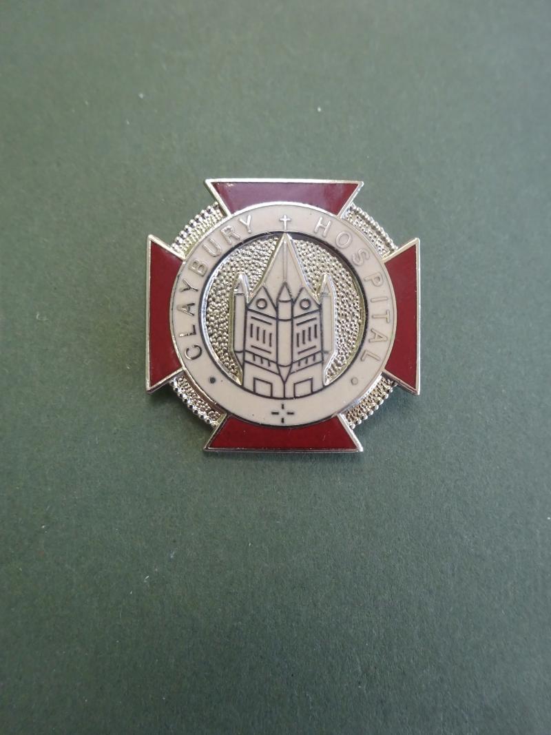 Claybury Hospital,Mental Nurses Badge