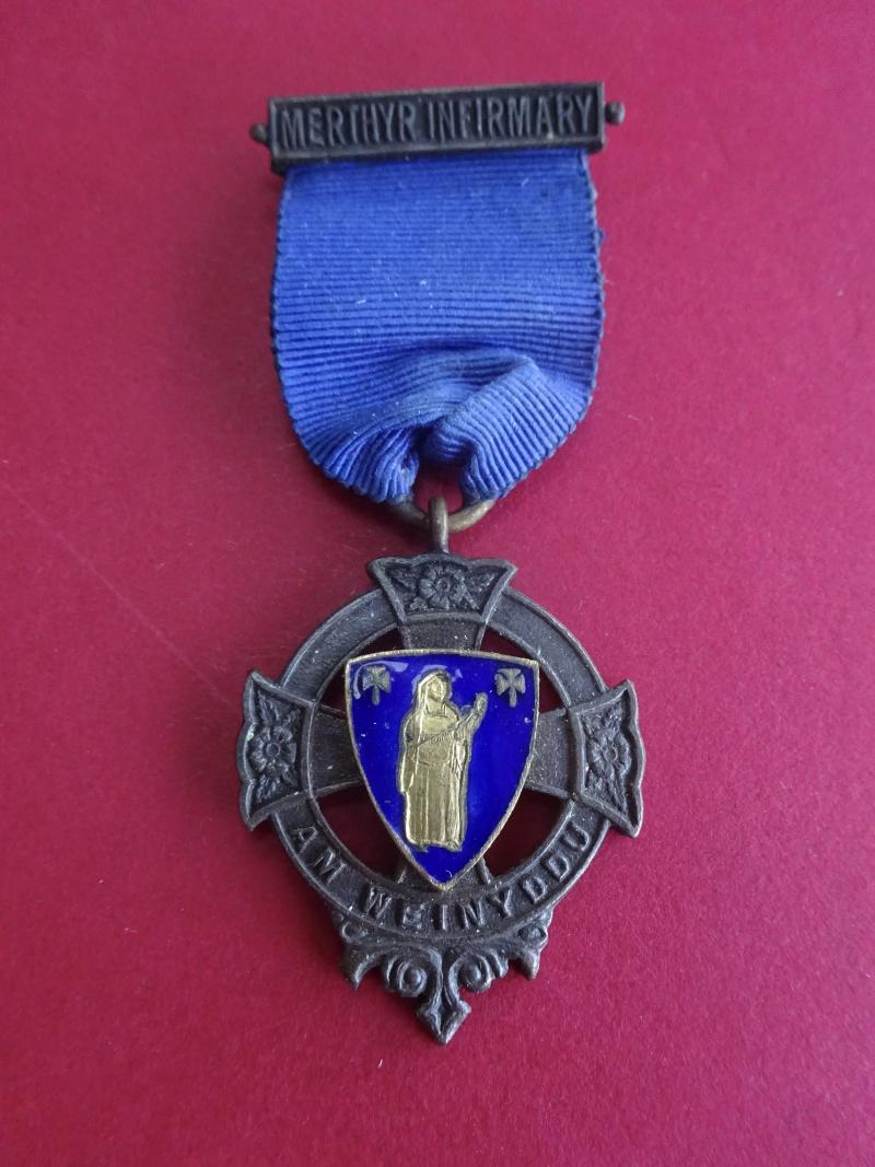 Merthyr Infirmary,Nurses badge