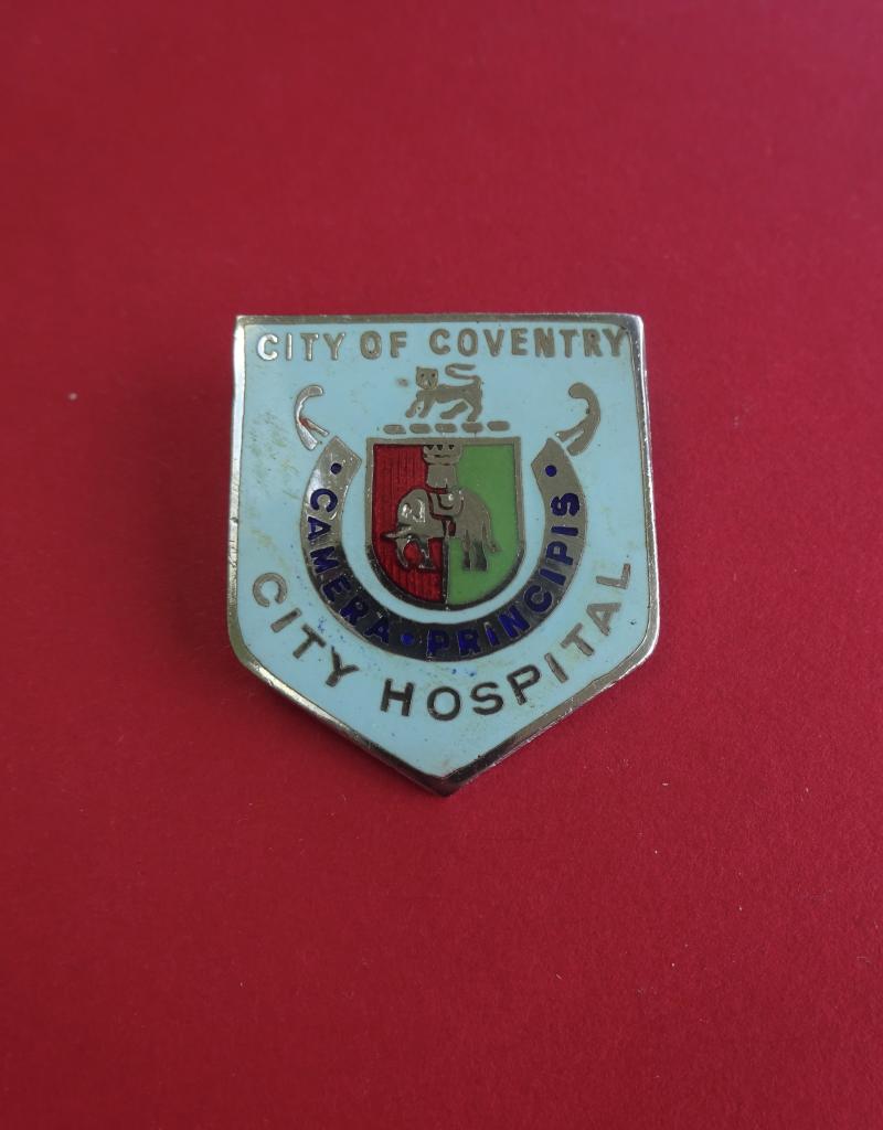 Coventry City Hospital,Nurses Badge