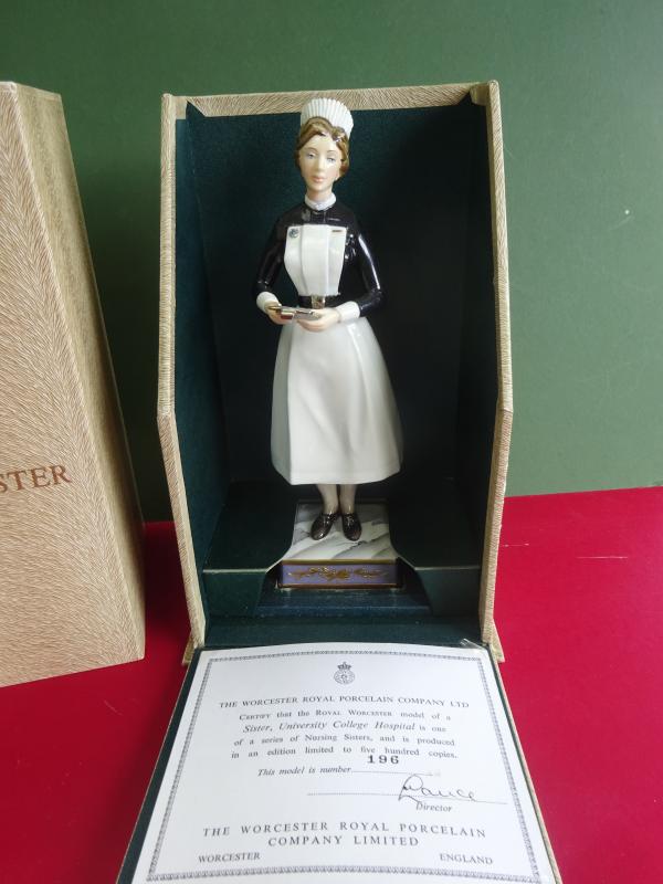 Royal Worcester Figurine,Nursing Sister University College Hospital