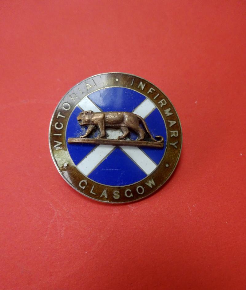 Glasgow Victoria Infirmary,School of Nursing silver nurses badge