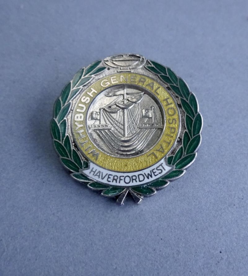 Withybush General Hospital Haverfordwest,Silver Nurses Badge