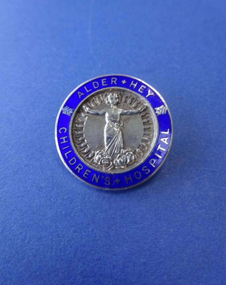 Alder Hey Children's Hospital Liverpool,Silver Nurses Badge