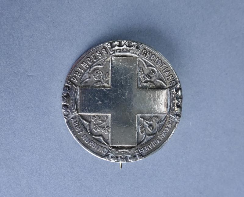 Princess Christian's Army Nursing Service Reserve, silver Nurses Badge