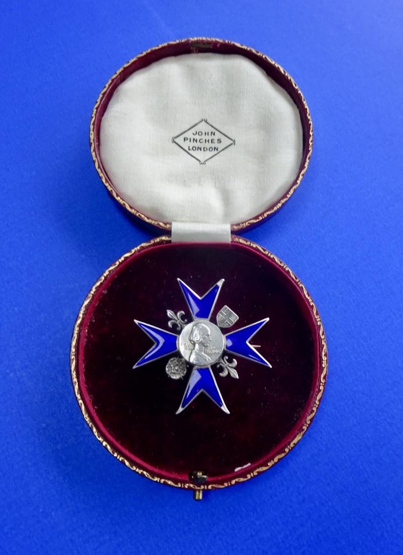 Nightingale School of Nursing St Thomas's Hospital,Cased Silver Nurses Badge(Hancock)