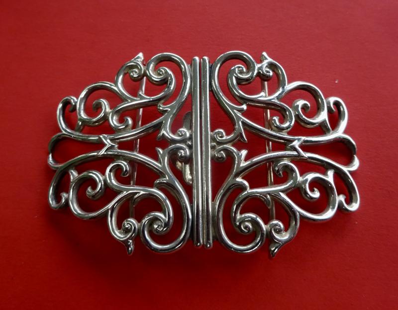 Two Pieces Silver Nurses Buckle,Adie & Lovekin Ltd Birmingham